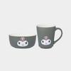 Skater Sanrio Bowl, 400ml, Ceramic, Dish, Mealtime, Cute, Kuromi, CHBW2-A