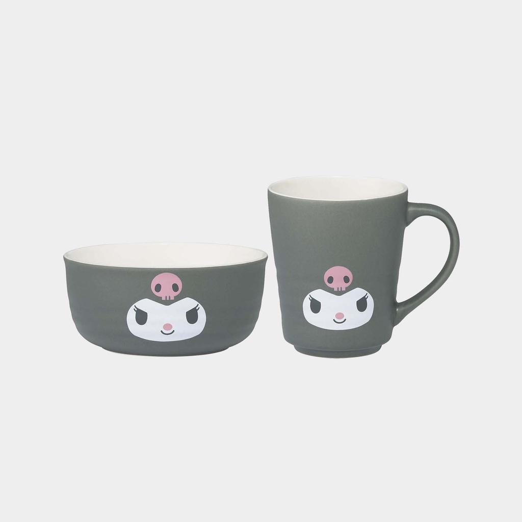 Skater Sanrio Bowl, 400ml, Ceramic, Dish, Mealtime, Cute, Kuromi, CHBW2-A