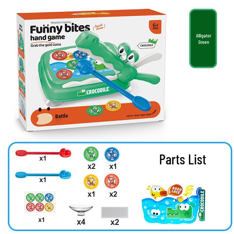 Children's Educational Coin Grab Game - Interactive Parent-Child Tabletop Battle