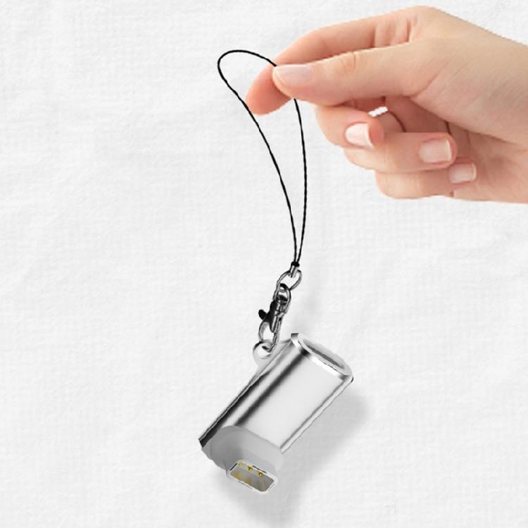 Magnetic Charging Adapter Type C To 3 Pin Secure Connection LED Indicator 3 Color Variants Portable Keyring Accessory