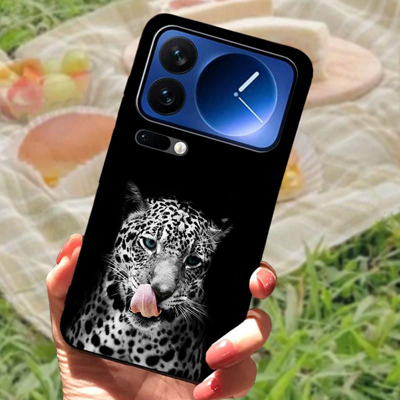 Case For Xiaomi 17 Pro Max Mi 17Pro 5G 25098PN5AC Cool Wolf Lion Soft TPU Silicone Phone Back Cover For Xiaomi17 Pro Max Fundas