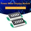 1/2/3/4/6/7/8S Lithium Battery Level Indicator LED Display Li-ion Battery Capacity Display Module 4 Sections 3-34V 5mA