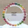 Colorful Brazilian Tourmaline Beaded Bracelet for Women - Candy Color Couple Jewelry Accessory