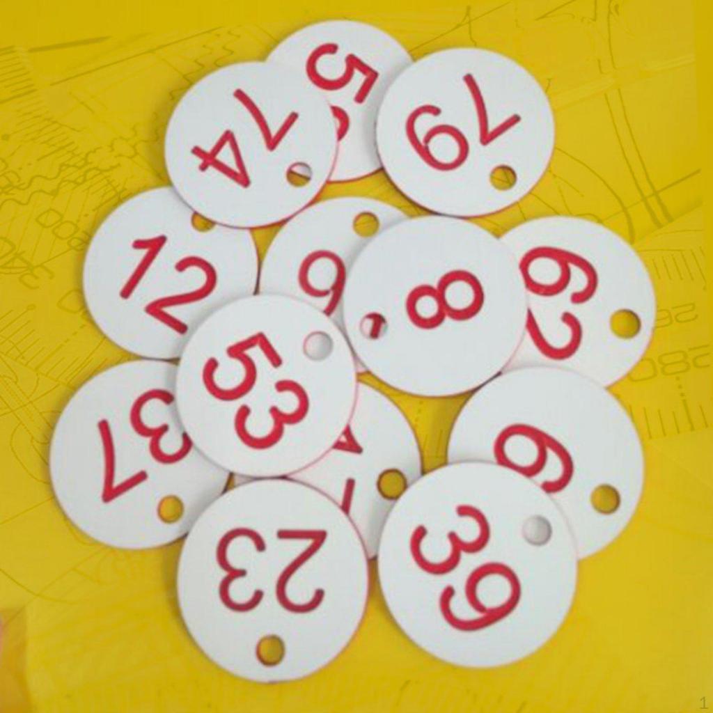 100 Pieces Sauna Key Tag Wristband Flexible Locker Number Coil Keychain Stretchable Wrist with