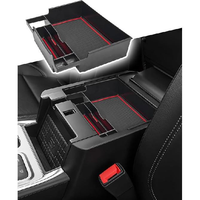 CDEFG for Ford Explorer Accessories 2020-2024 2025 Center Console Organizer Tray (Base, XLT, ST-Line, Limited, Timberline, ST, King Ranch Platinum)