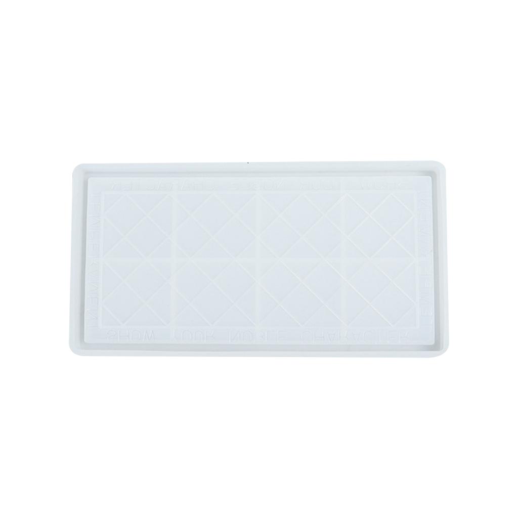 Square Plate Silicone Mold DIY Decorative Tray Round Rectangle Tray Epoxy Mold