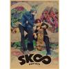 Retro Japanese Sports Anime Skateboard Poster - Infinite Mural Decoration