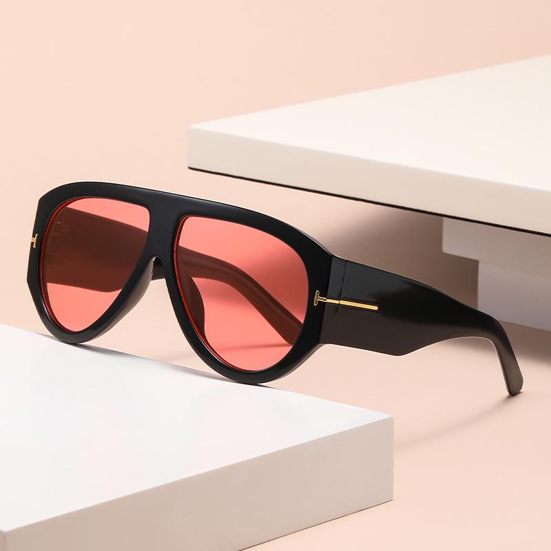 High-End Retro Europäisch-Amerikanische Flieger Sonnenbrille mit UV-Schutz für Damen