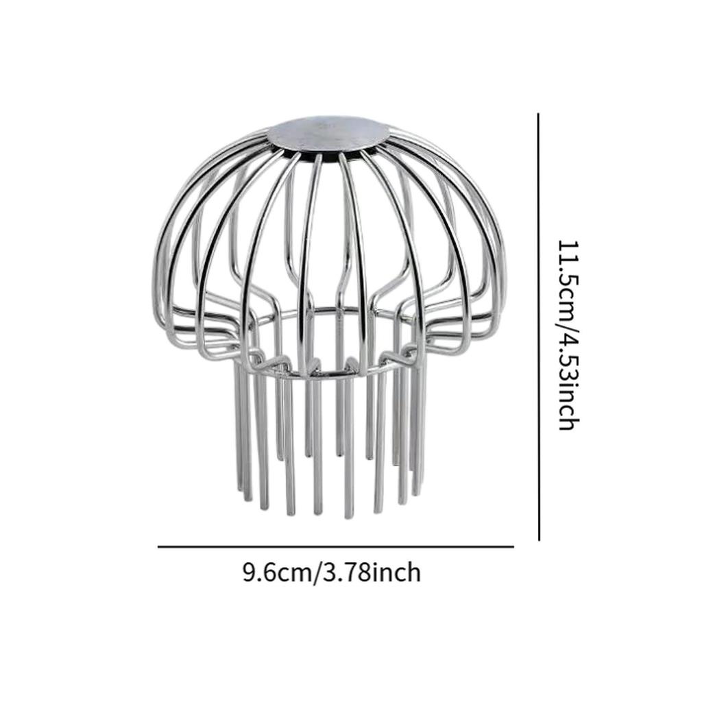 Gutter Downport Guard Mesh Leaf Guard Leaf Roof Outdoor Downspout Guard Gutter