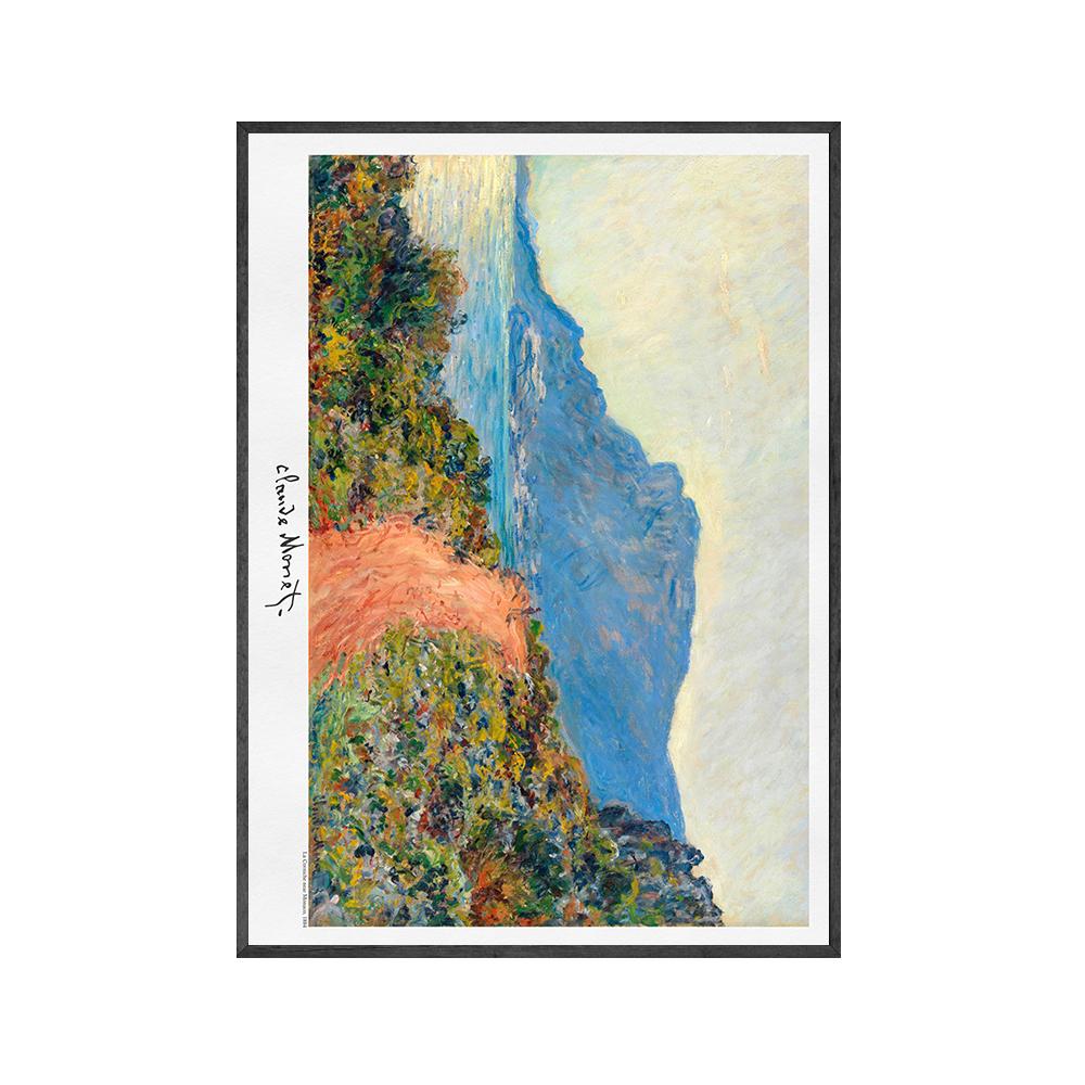 

Плакат выставки Моне Клод Моне Сад художника в Пейзажном музее Ветея Настенные картины Гостиная Домашний декор стен 21x30cm No Framed