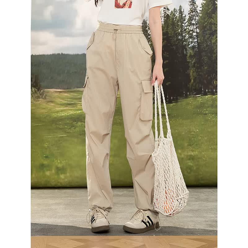 LAGOGO Women s Sun Protection Quick-Dry Casual Pants L абрикосовый