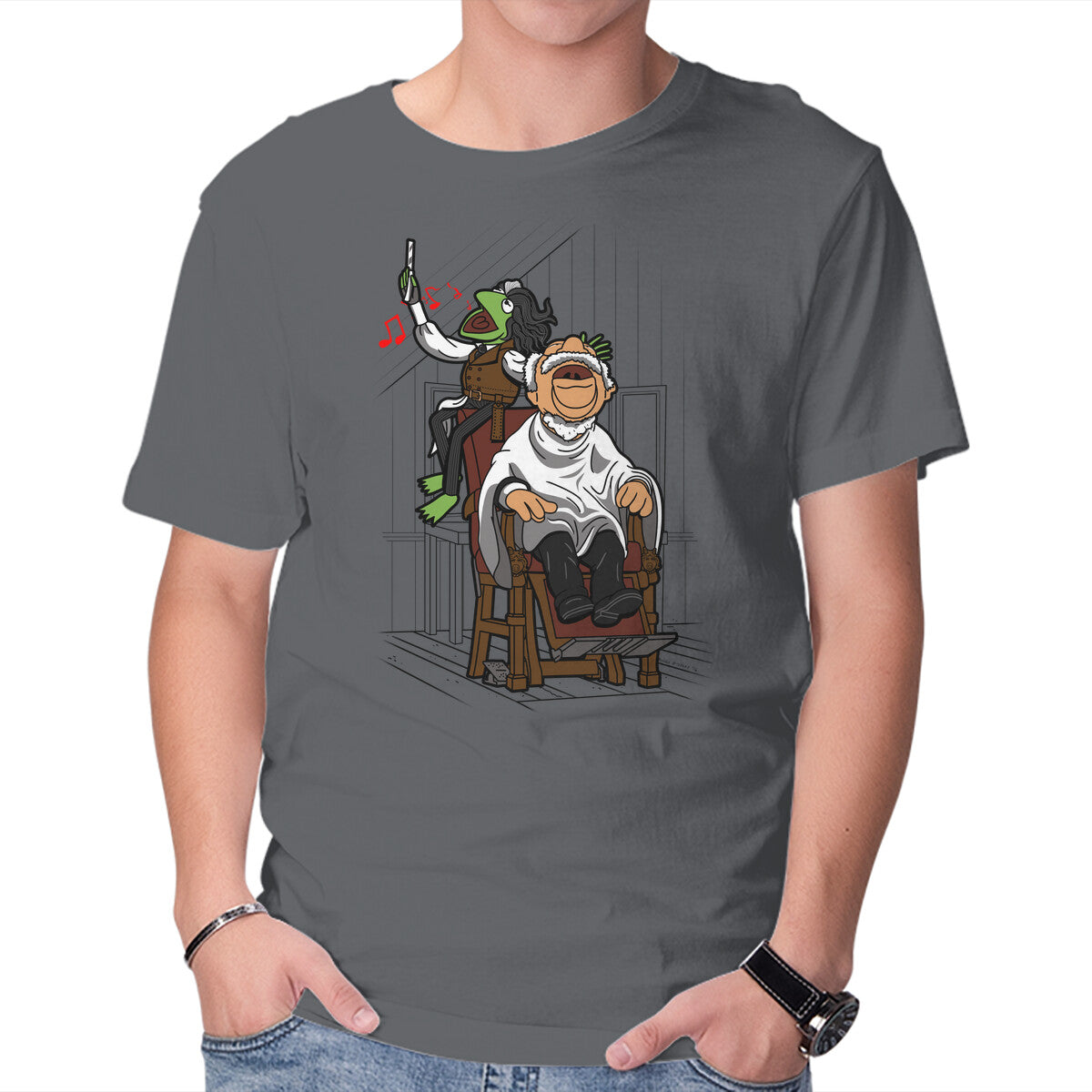 Unisex Crew Neck T-Shirt Sweeney Toad Graphic Short Sleeve Casual Tee XXXL