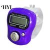 Mechanically Jumping Counter LED Finger Ring Compact Quick Response Adjustable Handheld Circle Easy Simple Operation Home Supply Resettable