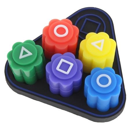 Gonggi Dice Arcade Game Squid Game Dice Stand Triangle