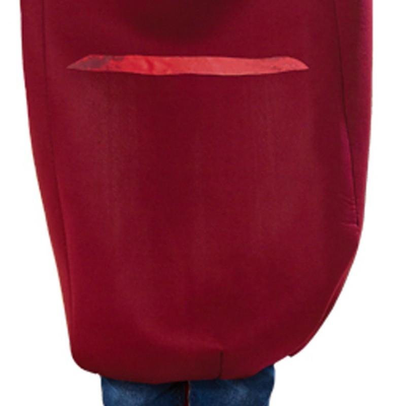 Unisex Cosplay Costume Halloween Party Anime Game Role Play Outfit Dark Red One Size Cotton Blend