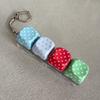 LED Light Decompression Keyring PBT Material Mechanical Keyboard Key Cap Pendant  Tactile