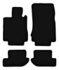 BASIC Black Velour Floor Mats For: Mercedes CL W215 Coupe (1999-2006)