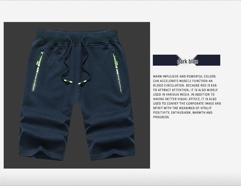 Men's Summer Knit Casual Shorts - Plus Size Sports Beach Pants