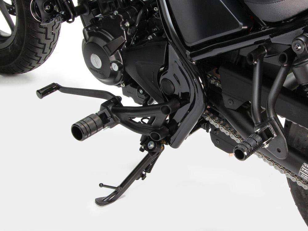 HURRICANE HF5114B Knurled Black Anodized Rear Foot Pegs