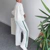 2024 Europe, America, Amazon cross-border women's clothing, new sports contrasting colors, casual and comfortable fashion loose pants