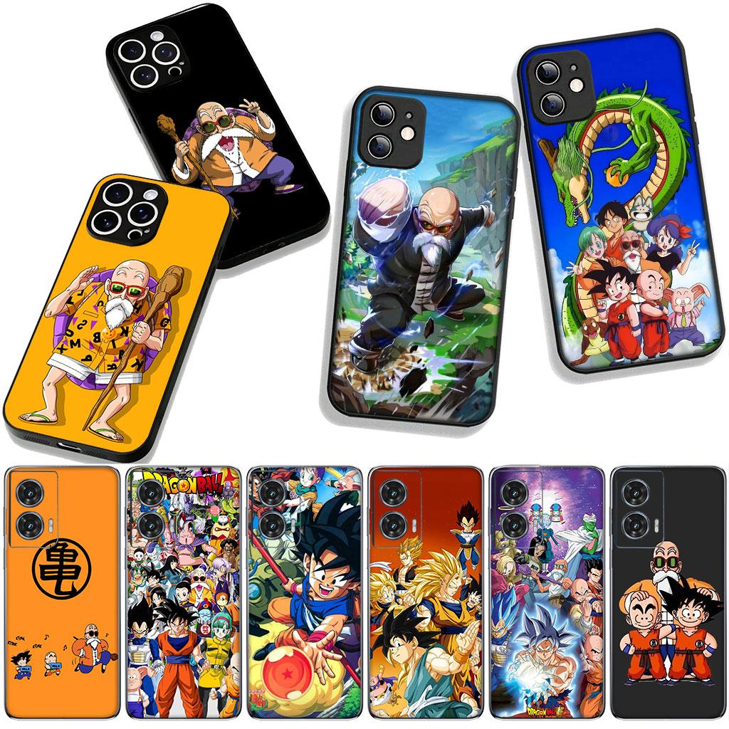 for Samsung Galaxy A25 A37 A57 A12 A14 A50 A51 A70 A71 A72 M15 Note 20 9 8 10 Case Kame Sennin Dragon Gokus Master Roshi Ball