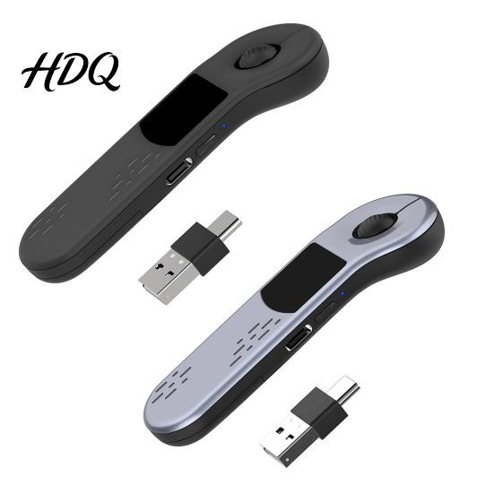 Type-C Charging Remote Bluetooth-compatible Control Mouse Rechargeable Universal Phones Touchpad Wireless with Rolling Tablets PC PPT