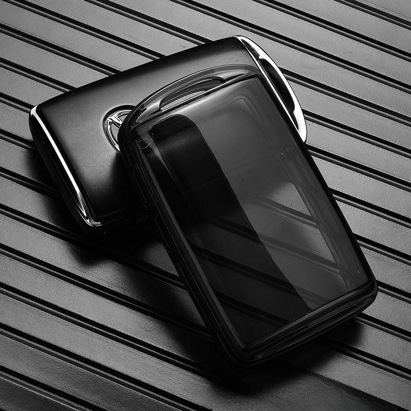 Transparent TPU Car Key Case Full Cover Shell for Mazda Cx5 2 3 6 Gh Cx3 Cx 5 Cx9 Cx8 CX30 G20 MX-5 MX30 X5 X9 Ss30 CX60 CX90