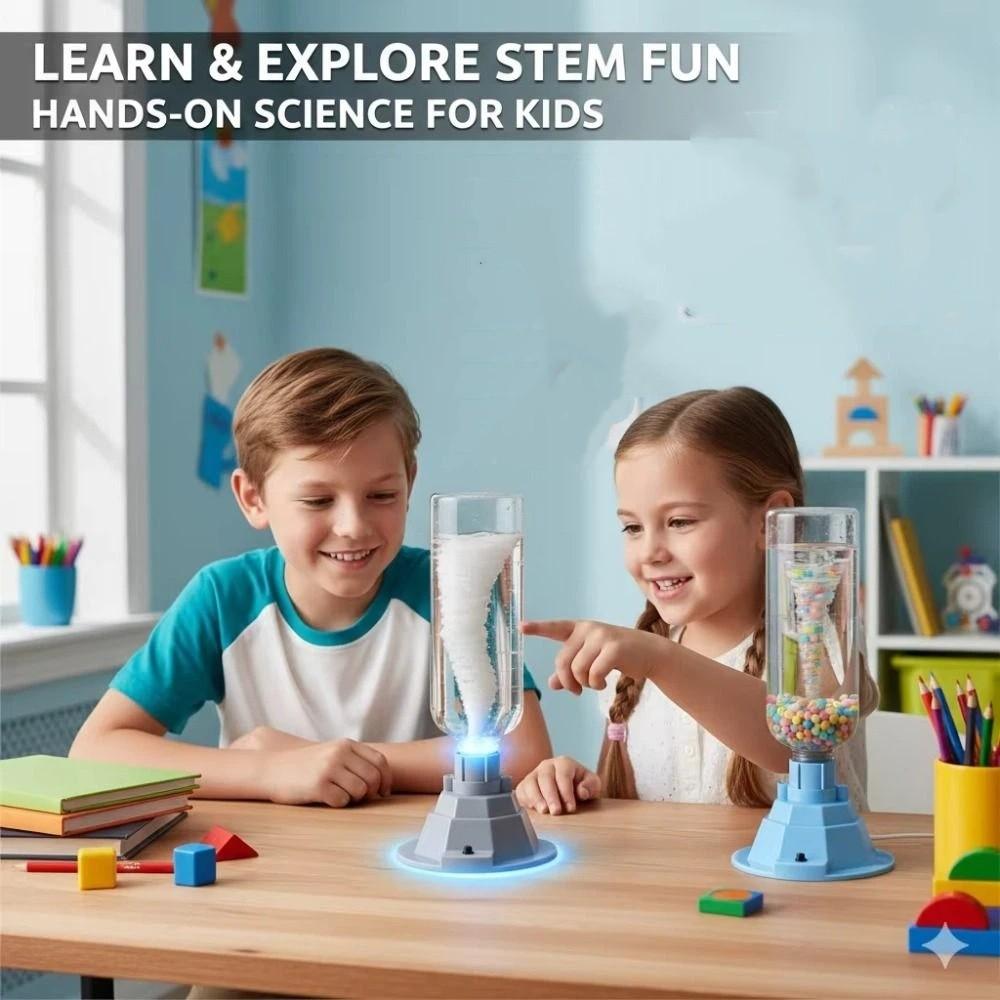 DIY Craft Science Experiment Toy Easy Assembly Vortex Water Tornado Teachers Gift