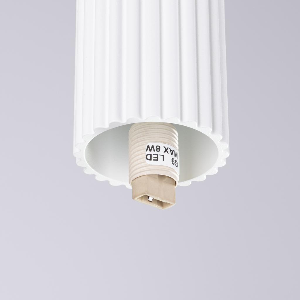 Plafon Halo Ip44 1 G9 Biały Alu Sollux Sl.1708