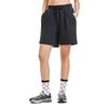 Under Armour L4L Elevated Solid Color Lace-Up Fleece Training Shorts Women Shorts Black 1388060-001