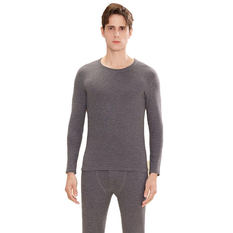 Mulberry Silk Wool Thermal Underwear Set: Velvet-Lined for Men & Women, Perfect for Autumn & Winter