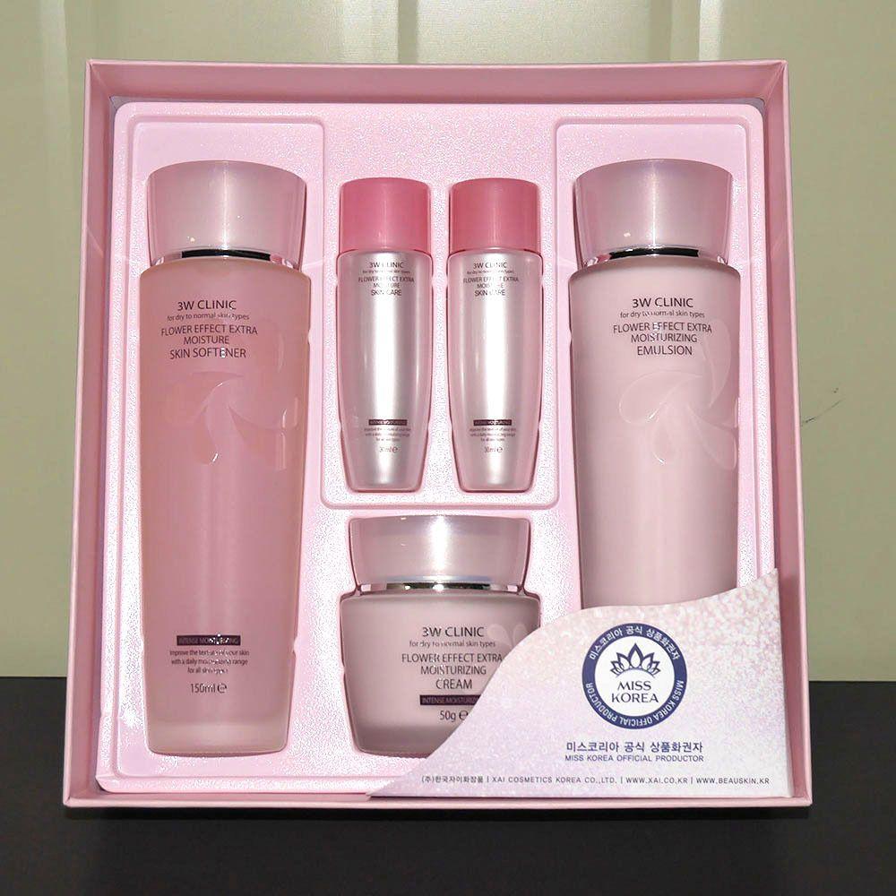 

Flower ELGNKLNF Effect Extra Women s Cosmetics Skincare 3-piece Set