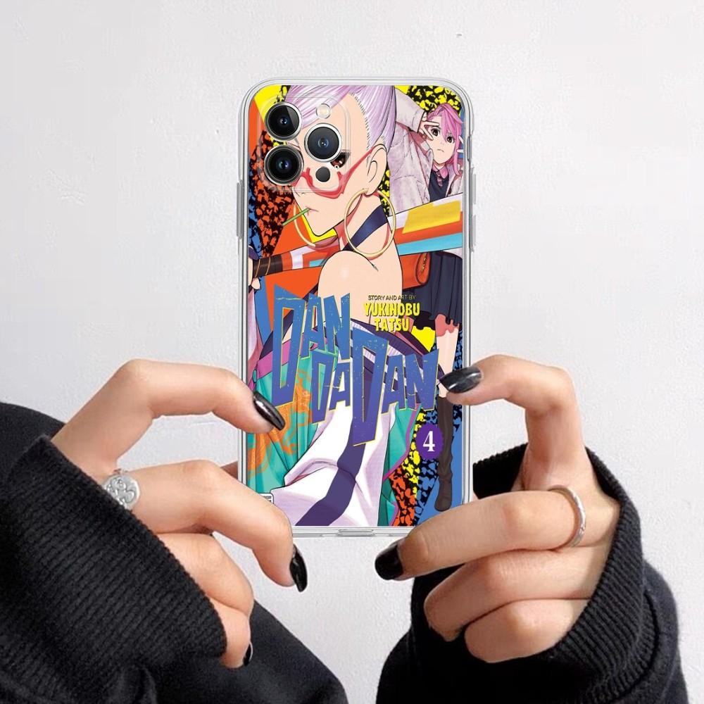 

Dandadan Phone Case for iPhone 16 15 8 7 6 6S Plus X SE XR XS 14 11 12 13 Mini Pro Max Mobile Case iPhone 14pro max
