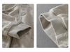 Men's Hooded Linen Jacket - Casual Spring/Autumn Coat, Loose Fit, Youth Trend, Cotton Blend (Y201)