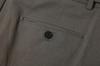BASEMOMENT Berlin Double-Pleated Wide Chino Pants Sage Gray