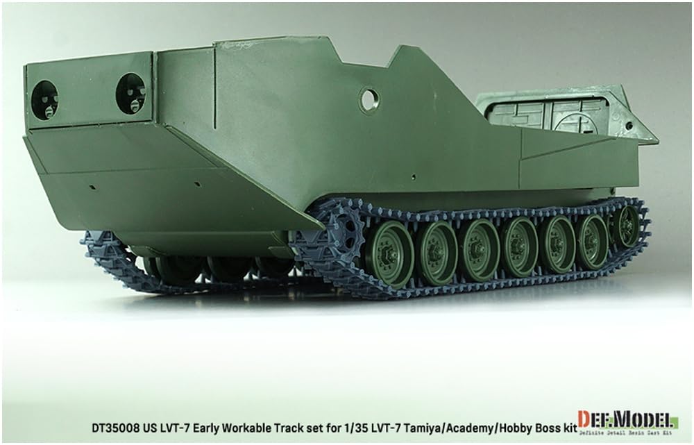 Differential Model Current American Amphibious Vehicle Movable Track Set Early Type Tamiya Academy Hobby Plastic Model Parts DT35008 DEF.MODEL 1/35