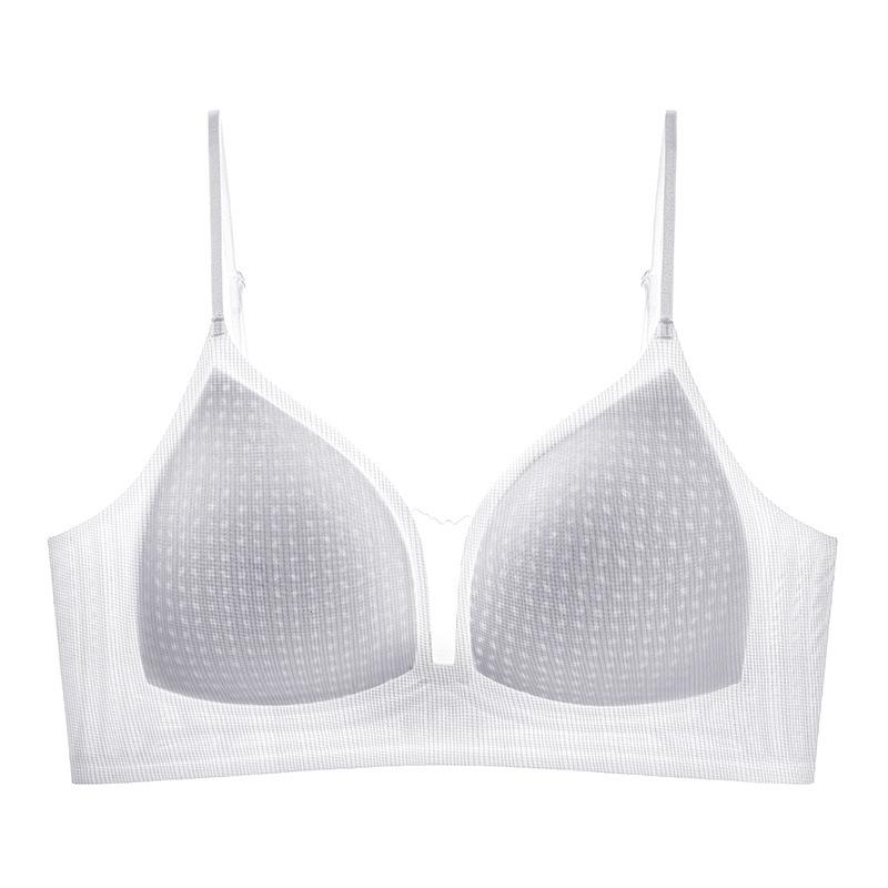 Small Breasts Show Large and Seamless Women Gather Soft Support Women's Bras Without Steel Rings, Comfortable and Beautiful Back Bras
