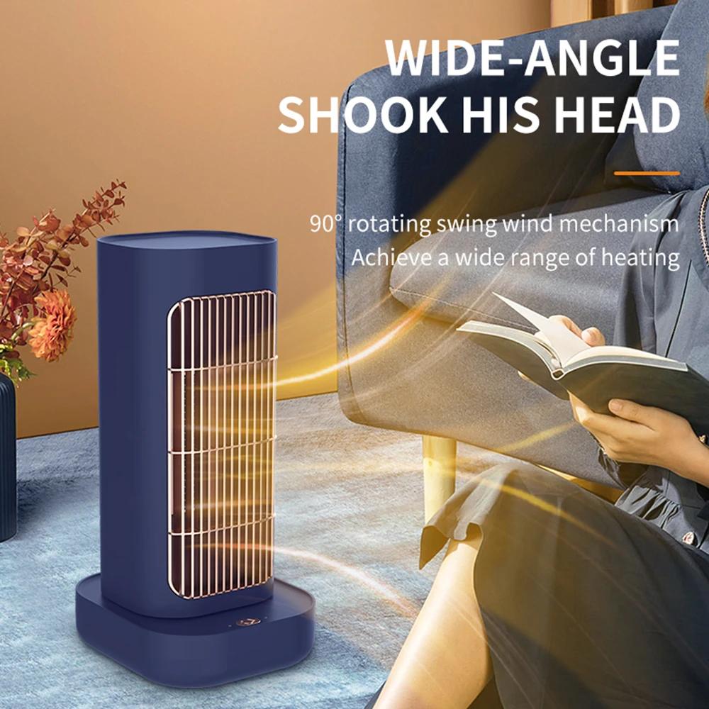 Winter 1300W Electric Heater Portable Fan Heaters 110/220V Ceramic Heating Mini Space Desk Heaters Warmer Machine For Room