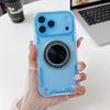 For Magsafe Magnetic 360°Rotating Metal Car Bracket Ring 3-in-1 Phone Case For iPhone 17 Pro Max Air 15 11 12 13 14 16 Pro Max E