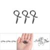 300PCS Multi-Purpose Fly Fishing Snap Stainless Steel Lure Snap Durable Fishing Snap Trout Fishing