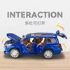QMV5 1:24 Lexus LX570 Off Road SUV Alloy Metal Diecast Model Car Simulation Children Collectibles Hobby Ornaments Toy Holiday Present