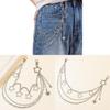 Metal Star Hip Belt Chain For Men Women Punk Fashion Accessories 2025 Spring Collection