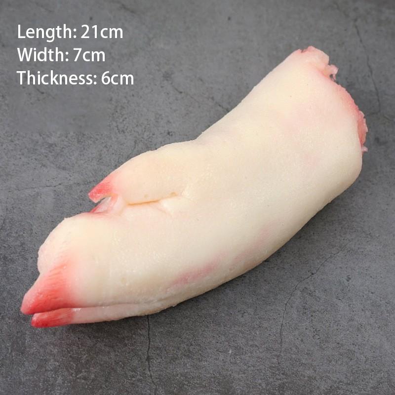 1PC Fake Food Meat Restaurant Store Shop Decor Artificial Food Fake Beef Chops Artificial Meat Meat Model Decor Props