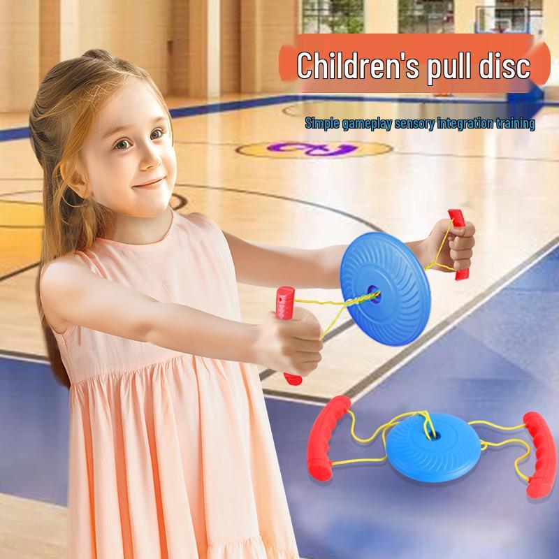Children's Pull-Up Disc for Sensory Integration and Hand-Eye Coordination