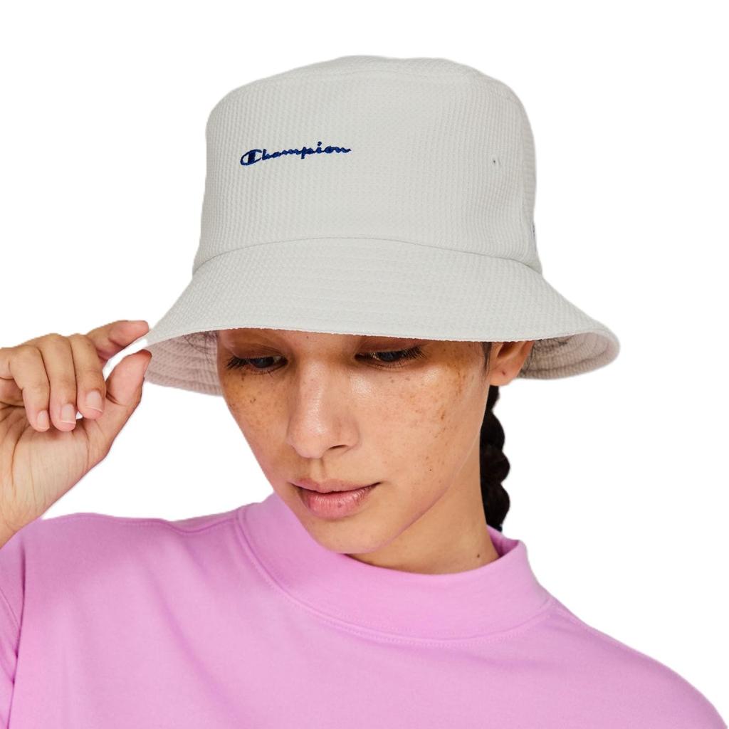 Casquette avec logo imprimé et protection thermique [Champion] FEMME CW-BG701C Blanc cassé