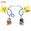 Crayon Swimming Shinchan Circle Superman Dress Up Summer Series Keychain Cartoon