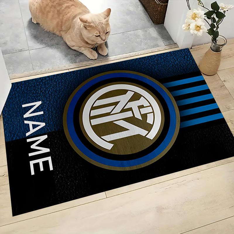 Custom Name Argentina Football Crest Carpet Rug Customizable Soft Washable Anti-Slip Home Living Room Sofa Mats Personalized Rug. 0909193