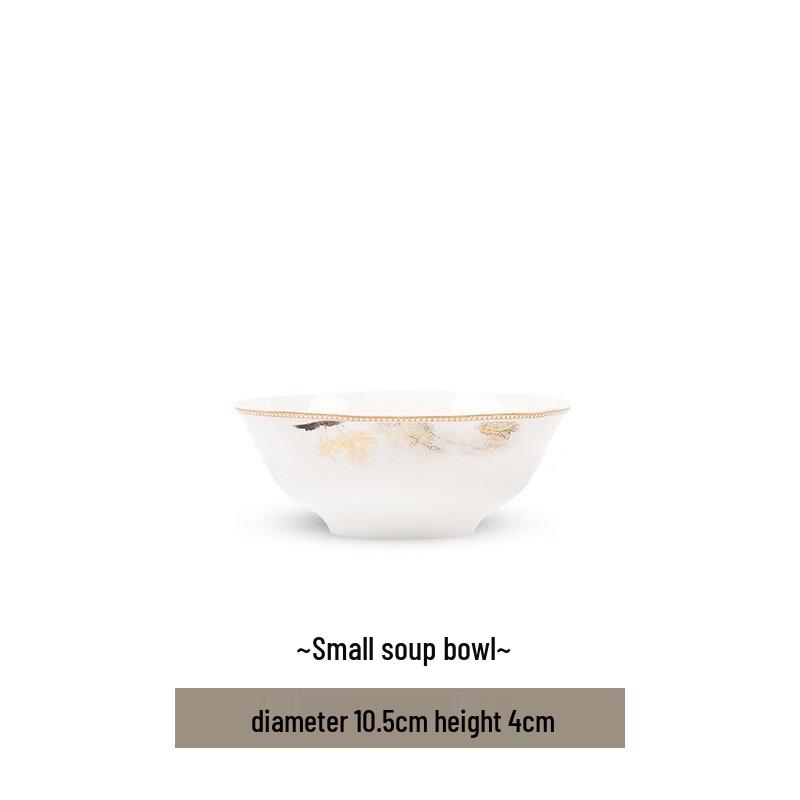 

Wutuo Ceramic Magnificent Mountains and Rivers Soup Bowls