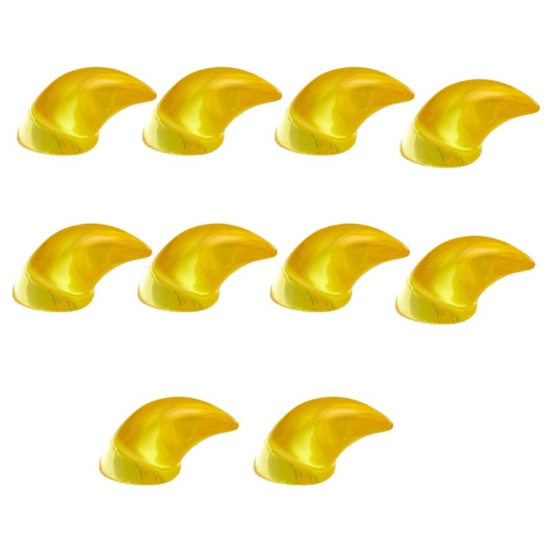 10 szt. Łapy Fursuit Paznokcie Realistyczne Paznokcie Zwierzęce Żywica Paznokcie Bestii DIY Kocie Łapy Rękawice Wypchane Futrzane Therianie Pazury