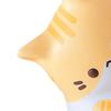 Squeeze Toy Cute Cat Style Safe Soft PU Slow Resilience Decorative Bright Squishes Toy for Family Office Travel Yellow